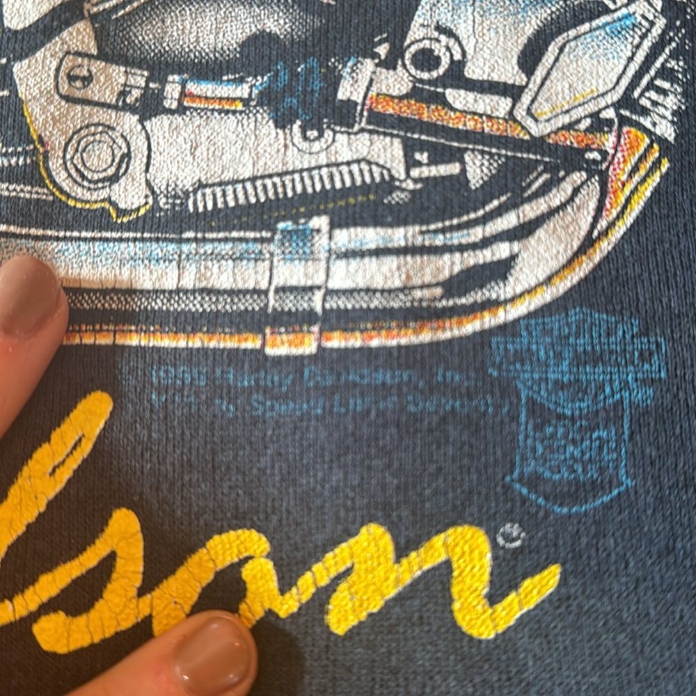 Rare vintage 1989 Harley Davidson crewneck - Picture 9 of 10